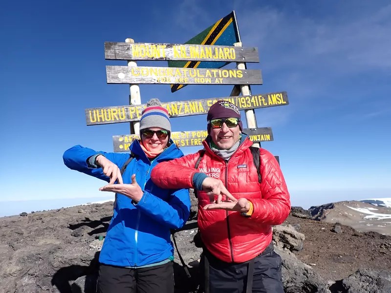 Kilimandżaro zdobyte przez Walking Lovers Korzeniowscy!